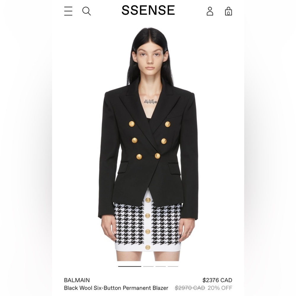 Balmain blazer
